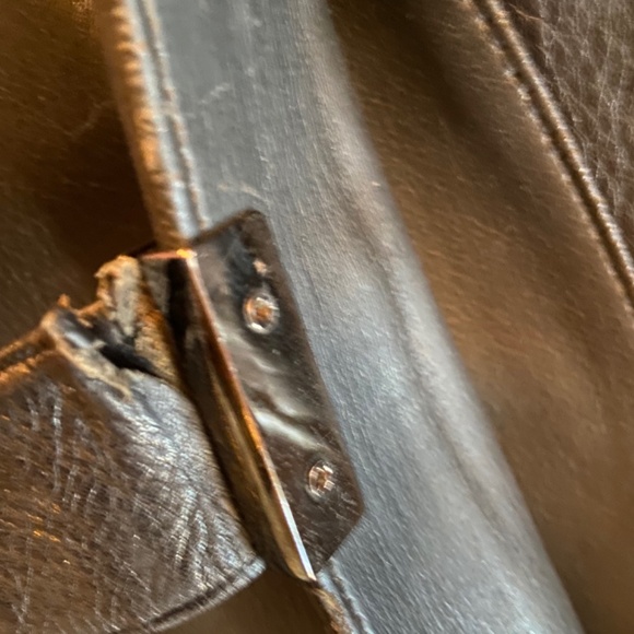 Perlina  genuine top grain leather attaché - Picture 9 of 16